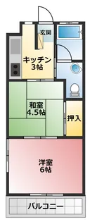 多田マンション【2階】の間取り