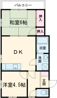 池本ハイツ【3階】の間取り