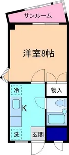 グリーンハイツIII【2階】の間取り