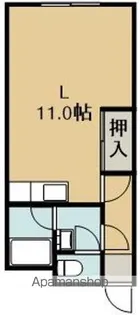 ガーデンヒルズ【2階】の間取り