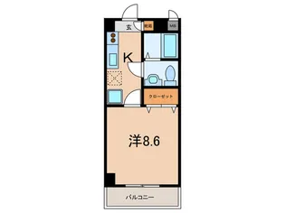 サンシャ3【5階】の間取り