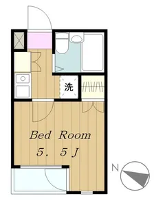 オクトワール相模大野【3階】の間取り