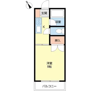 ハイツスタッグ【2階】の間取り