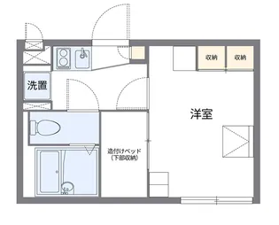 タウンコートII【2階】の間取り