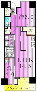 東京都葛飾区東金町3【マンション】の間取り