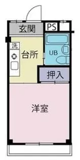 メゾンドゥレヴ【3階】の間取り