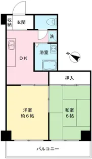 快晴館ビル【3階】の間取り