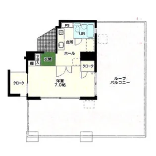 あさひレジデンス高崎鞘町【12階】の間取り