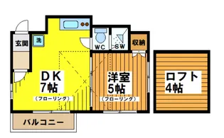 ガーデン杉並【2階】の間取り
