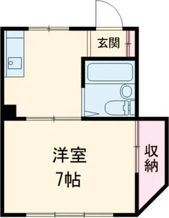 スカイハイツ富士【1階】の間取り