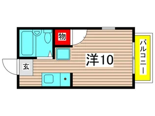 コーポワタナベ【2階】の間取り