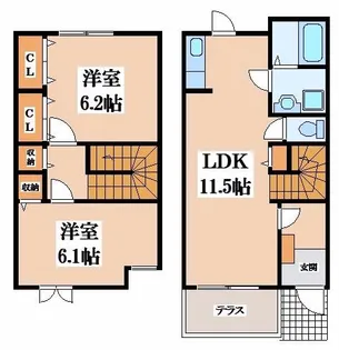 ルミエールヴィラの間取り