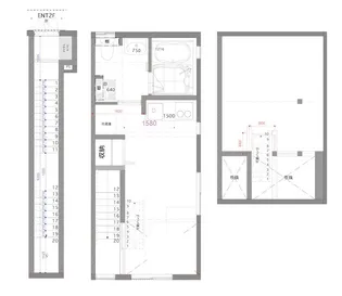 アヴィオ都立大【2階】の間取り
