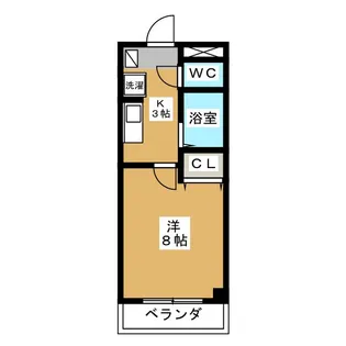 モリノス【1階】の間取り