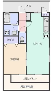 リーベンハイム【2階】の間取り