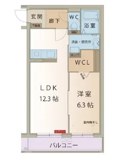 bbi(ビービーアイ)【3階】の間取り