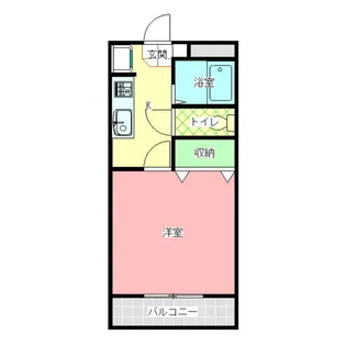 ボヌール アイ【1階】の間取り