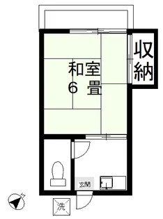 サカエコーポ【2階】の間取り