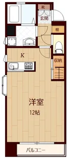 レナジア陽東A棟【2階】の間取り