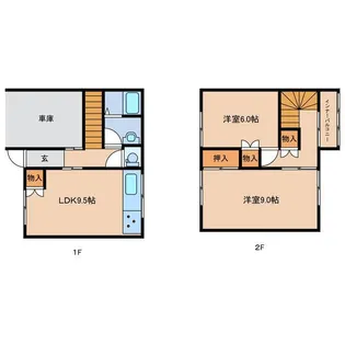 ハイツバンの間取り