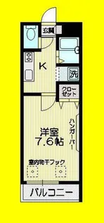 東京都杉並区上井草3【マンション】の間取り