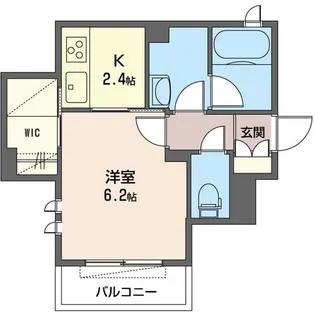 エスト ヴィレ ナカノ【1階】の間取り