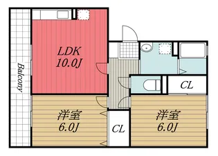 千葉県市原市五井西5【アパート】の間取り