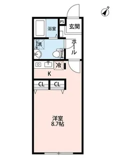 東京都中野区上高田4【マンション】の間取り