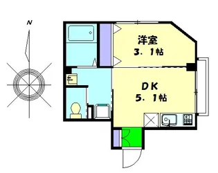 フレンズハウス【2階】の間取り