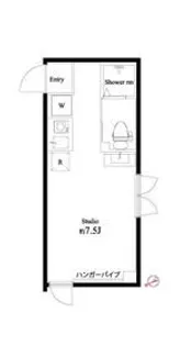 VARY`s北千住【2階】の間取り