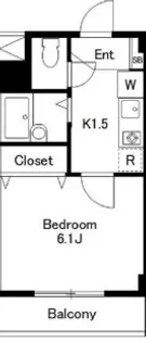 Mステージ東砂【3階】の間取り