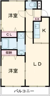 トゥルース【4階】の間取り
