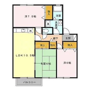 埼玉県さいたま市見沼区春岡1【アパート】の間取り