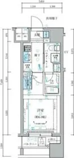 メインステージ平和島II【6階】の間取り