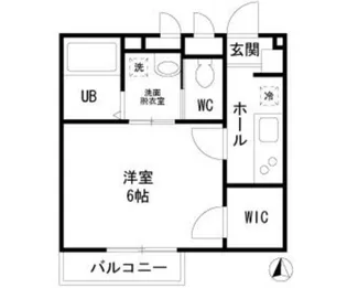 フロレスタ【2階】の間取り