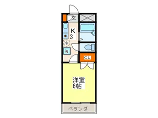 広島県広島市西区南観音2【マンション】の間取り
