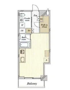 シャトレー幡ヶ谷【5階】の間取り