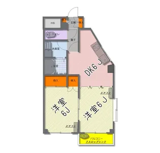 センプリーチェ【1階】の間取り