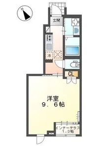 シルヴィオ【1階】の間取り
