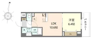 東京都墨田区本所4【マンション】の間取り