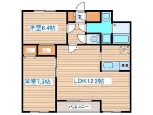 ファ-ストステ-ジN16【4階】の間取り