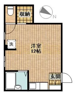 プラーズ末長【2階】の間取り