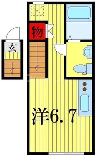 PLAISIR柴又【2階】の間取り
