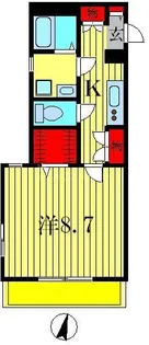 アール・コン・シェル【2階】の間取り