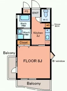 K-Flat【2階】の間取り