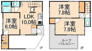 東京都足立区東伊興3【一戸建】の間取り