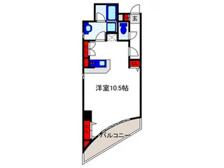 Ritz SQUAREの間取り