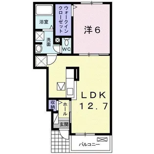 フォルトゥナ【1階】の間取り