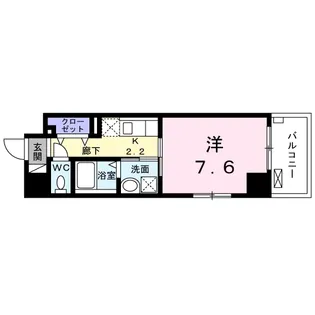 Ko-Ki おもろ【3階】の間取り