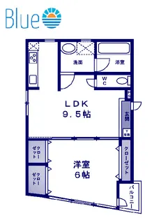 カーサデルピーノ【3階】の間取り